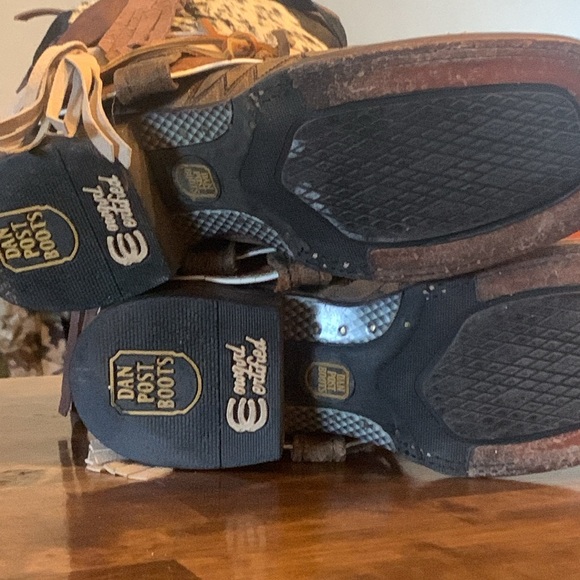 Dan Post custom ankle boot western vintage - Picture 2 of 3